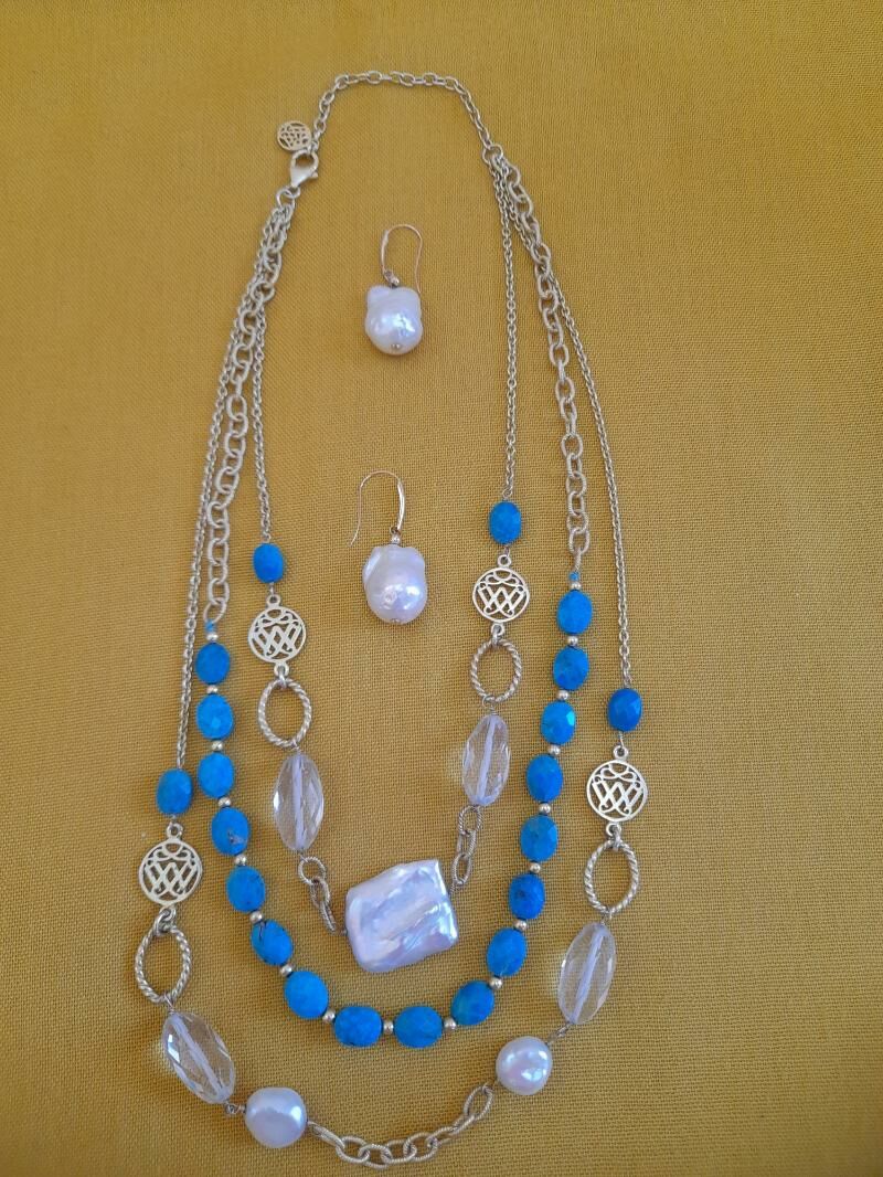 Бусы и ожерелья - Podwoýski köç. (Bitarap Türkmenistan şaýoly) - img 9