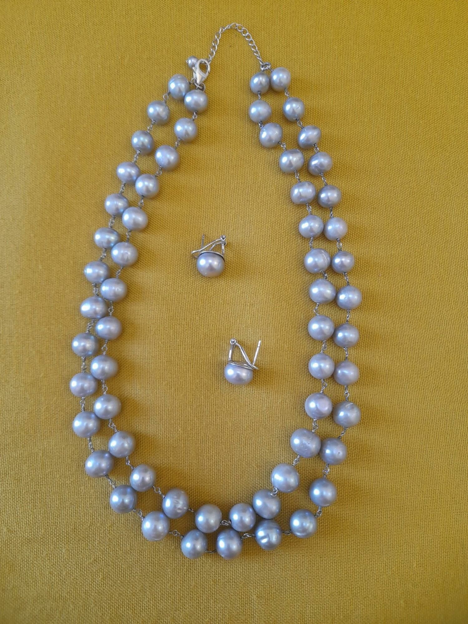 Бусы и ожерелья из жемчуга - ул. Подвойского (Битарап Туркменистан шаёлы) - img 2