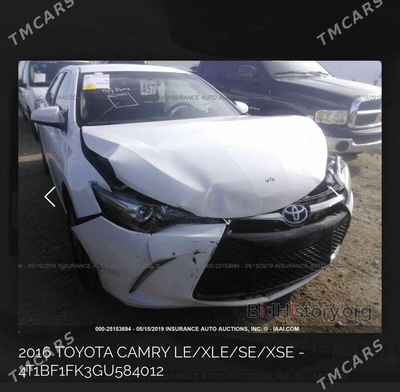 Toyota Camry 2016 - 258 000 TMT - Ашхабад - img 5