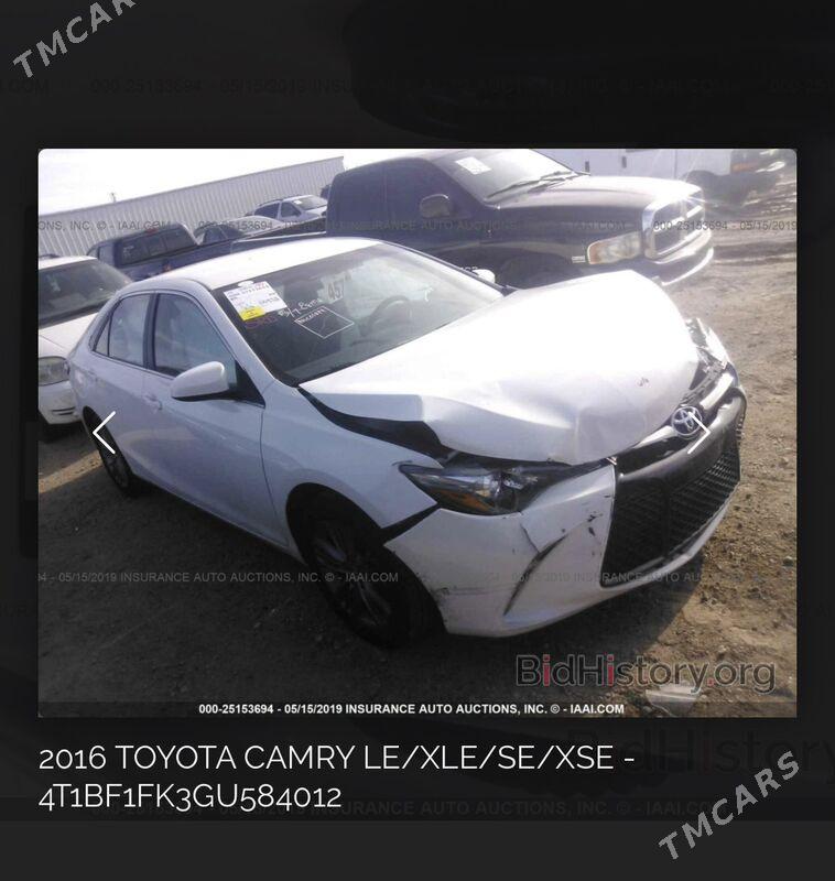 Toyota Camry 2016 - 258 000 TMT - Ашхабад - img 9