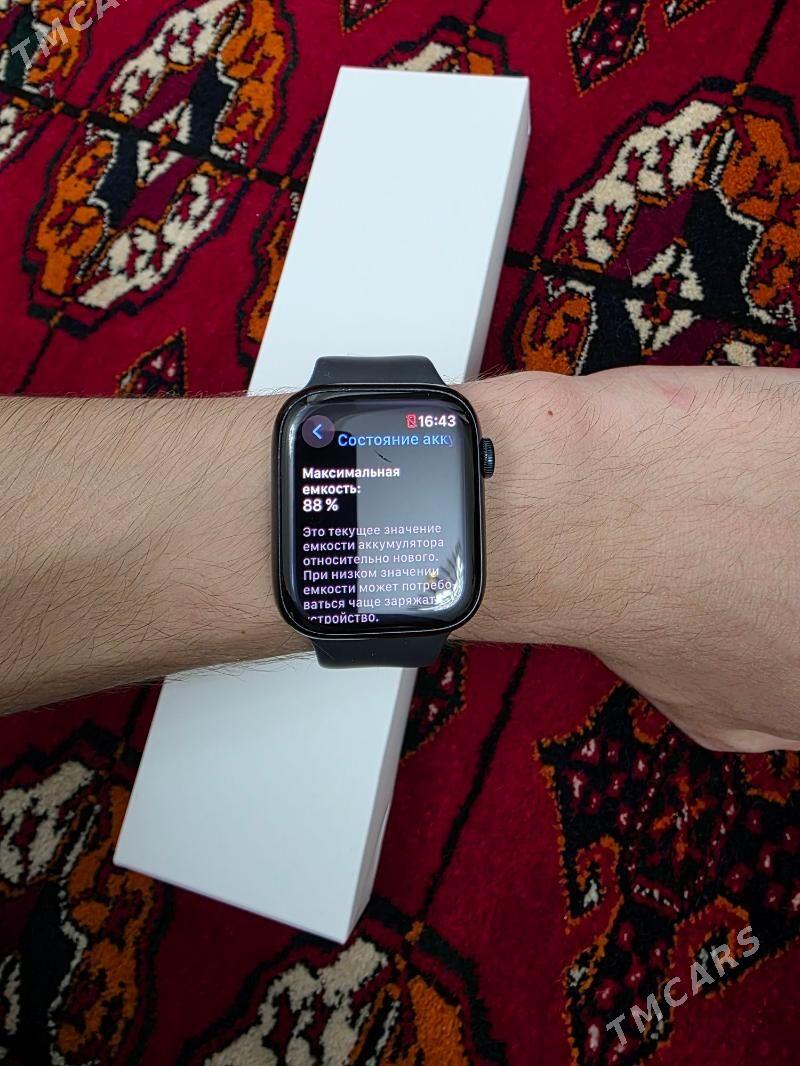 Apple watch 8 45mm (LLA) - Aşgabat - img 3
