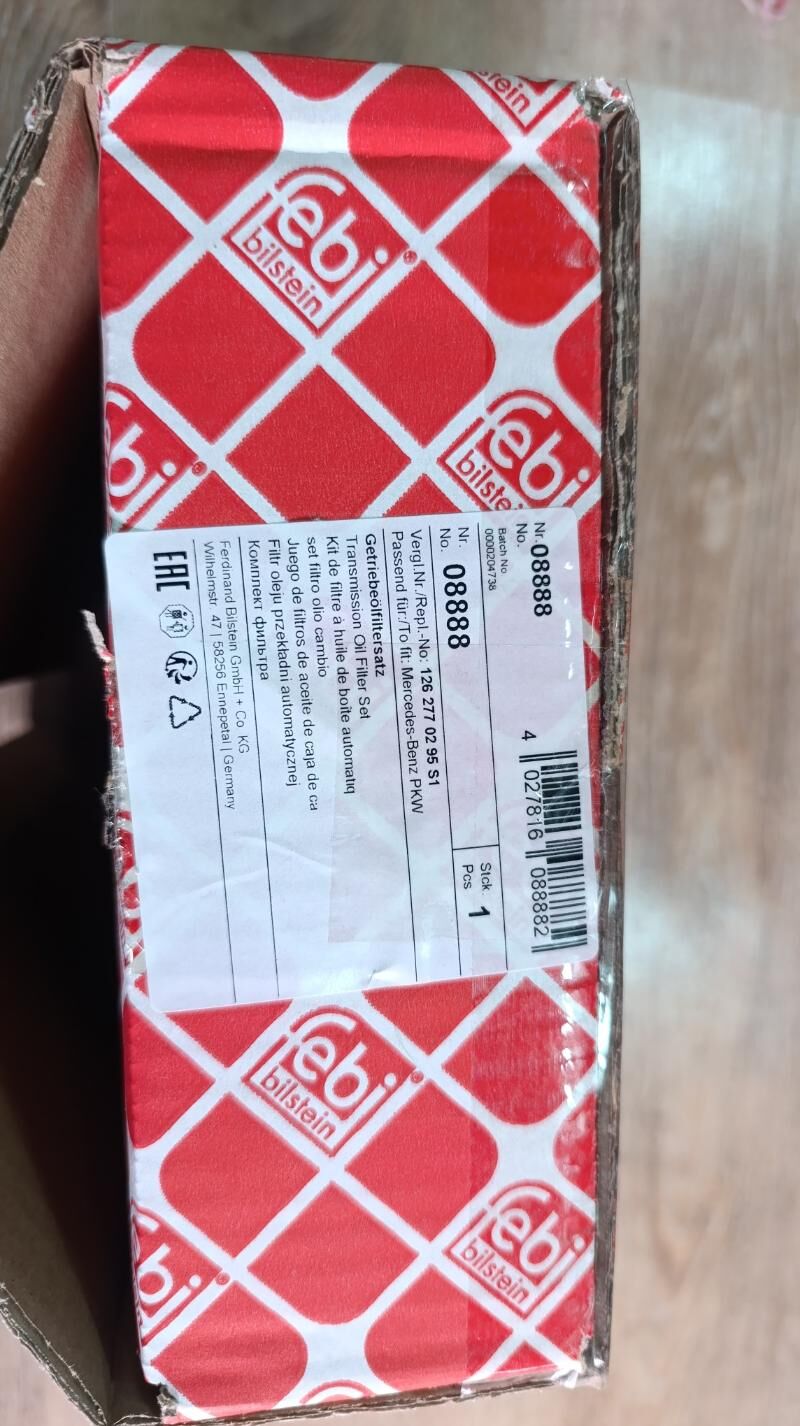 Коробка фильтр FEBI Мерседес 350 TMT - Aşgabat - img 3