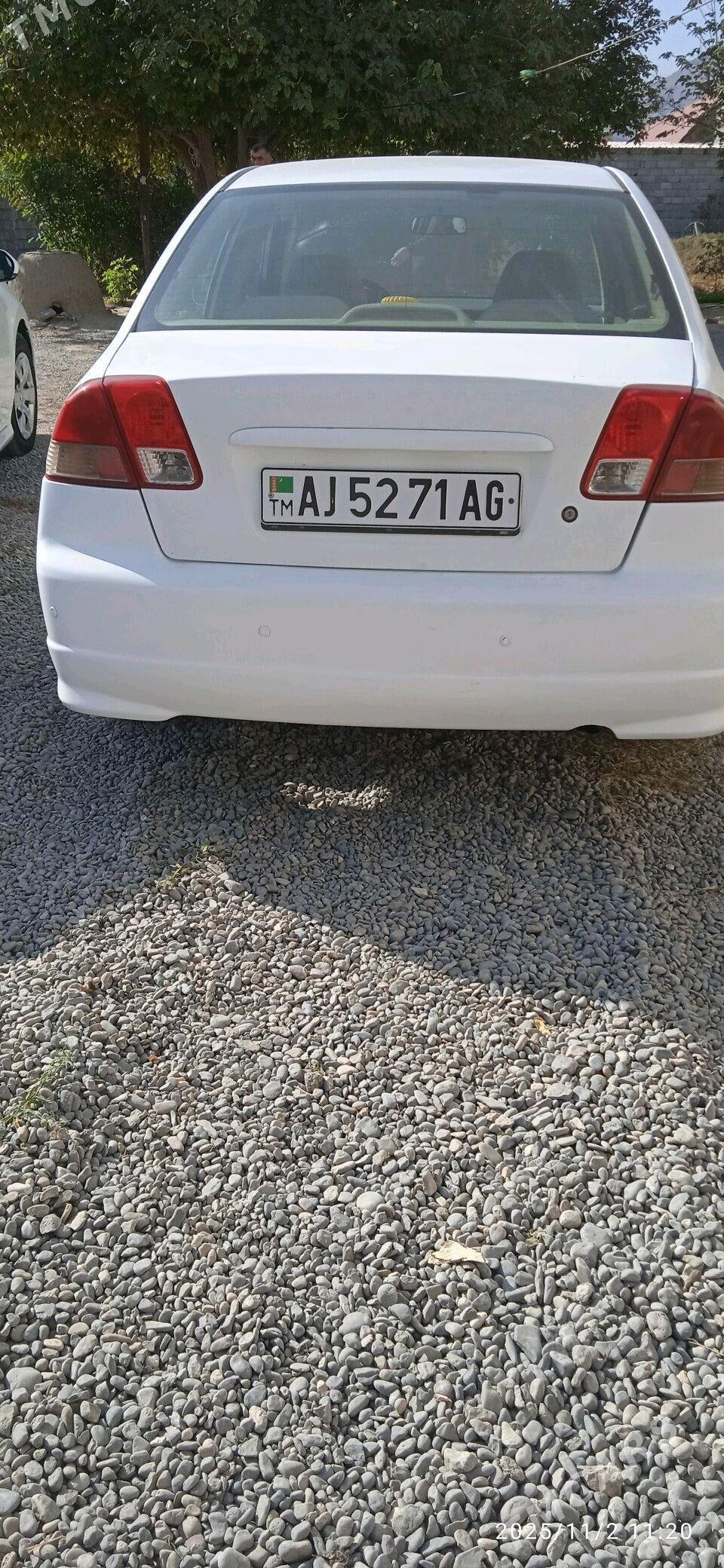 Honda Civic 2003 - 60 000 TMT - Ашхабад - img 2