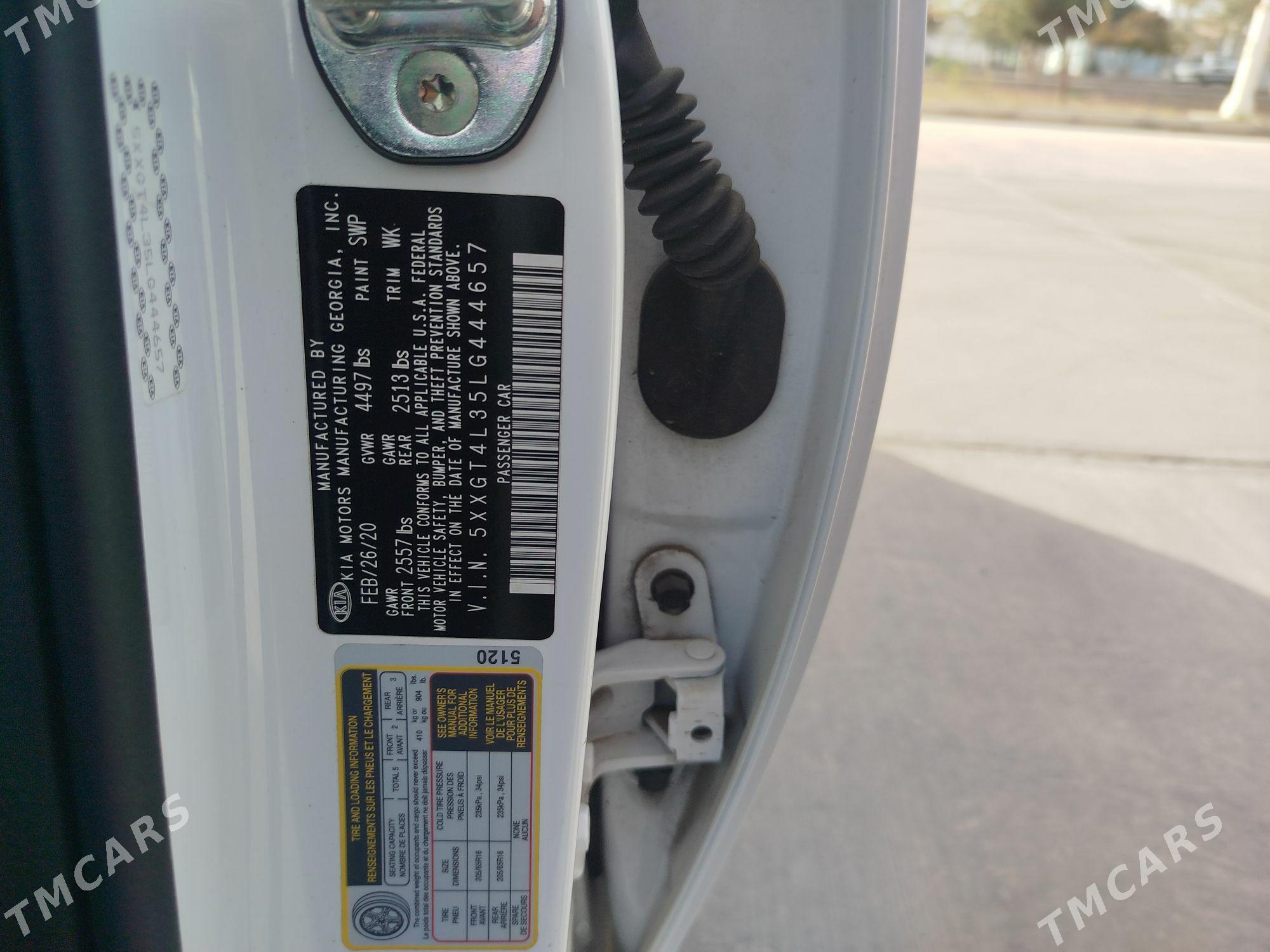 Kia Optima 2020 - 245 000 TMT - Мары - img 5