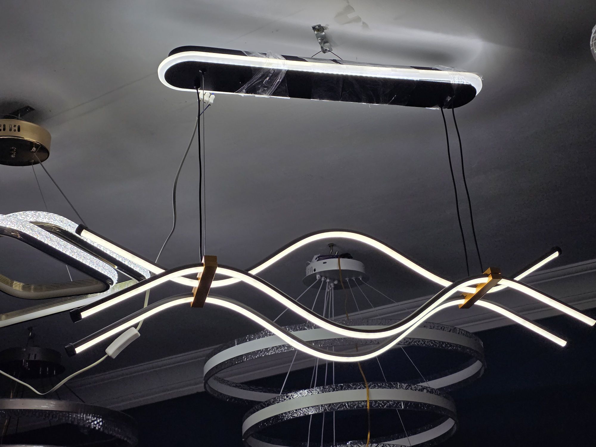 Led lyustra Лед люстра lustra - Parahat 2 - img 1