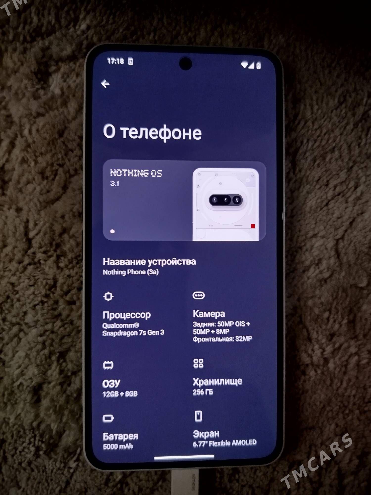 Nothing Phone 3a 12+8/256 - Balkanabat - img 2
