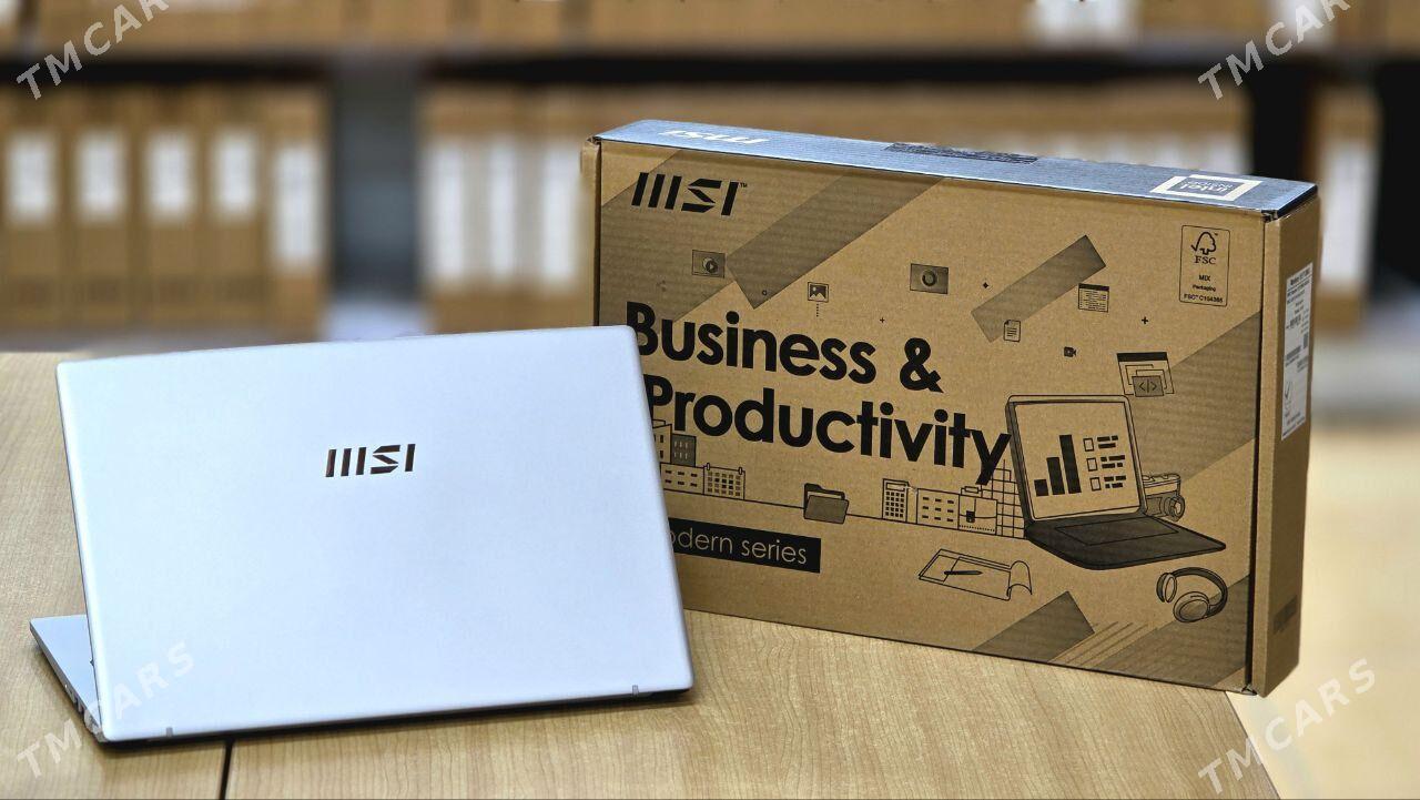 Msi Modern15/i3-13/512GB/8GB - Aşgabat - img 1
