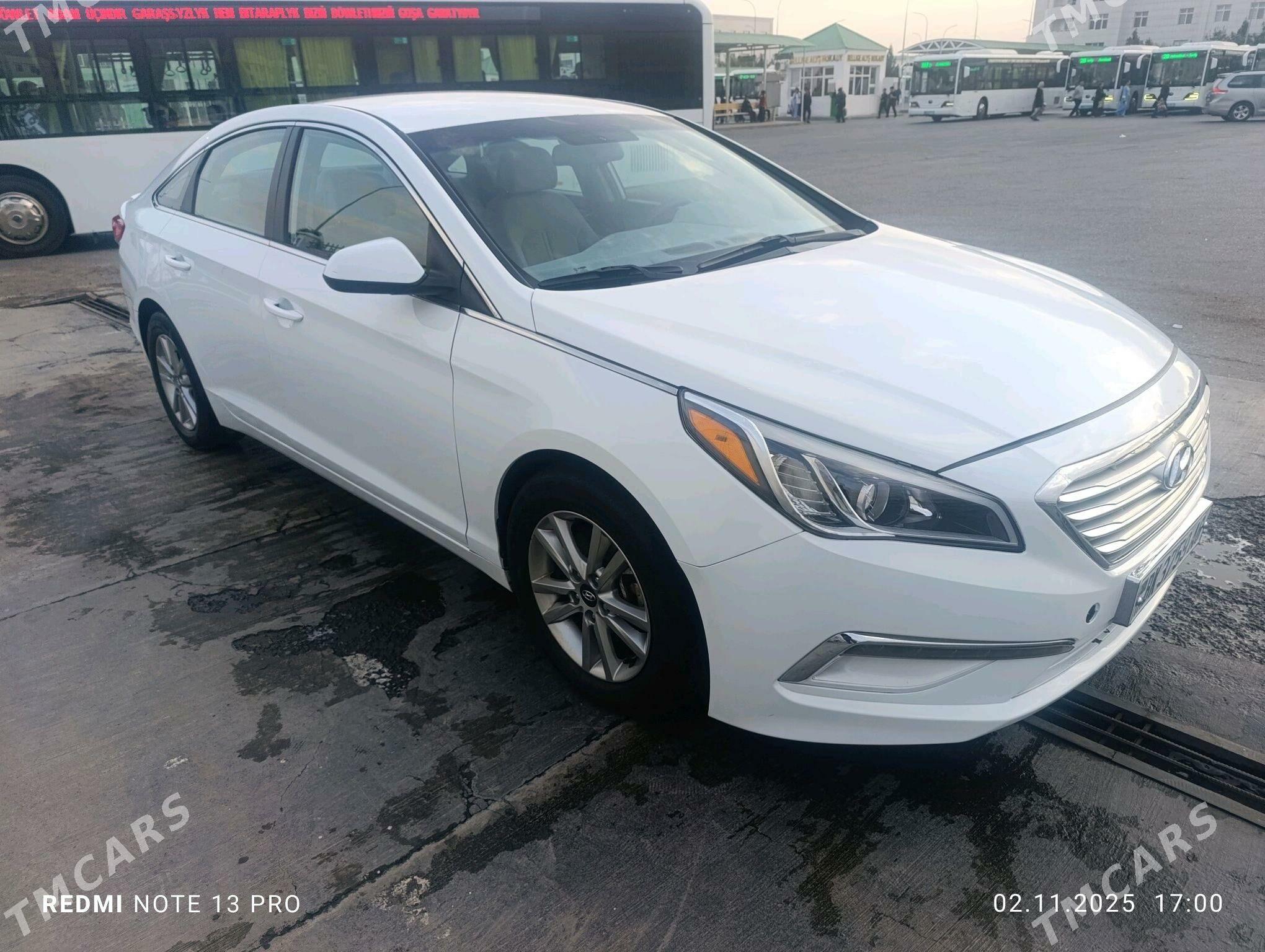 Hyundai Sonata 2015 - 175 000 TMT - Ашхабад - img 2