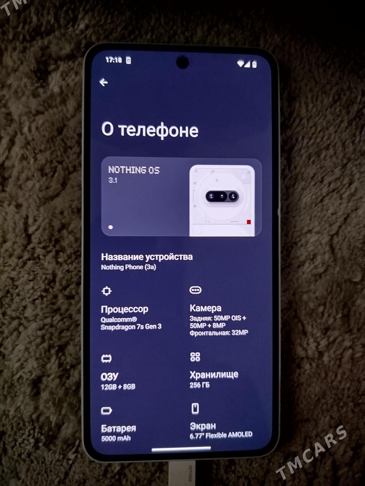 Nothing Phone 3a 12+8/256 - Balkanabat - img 2