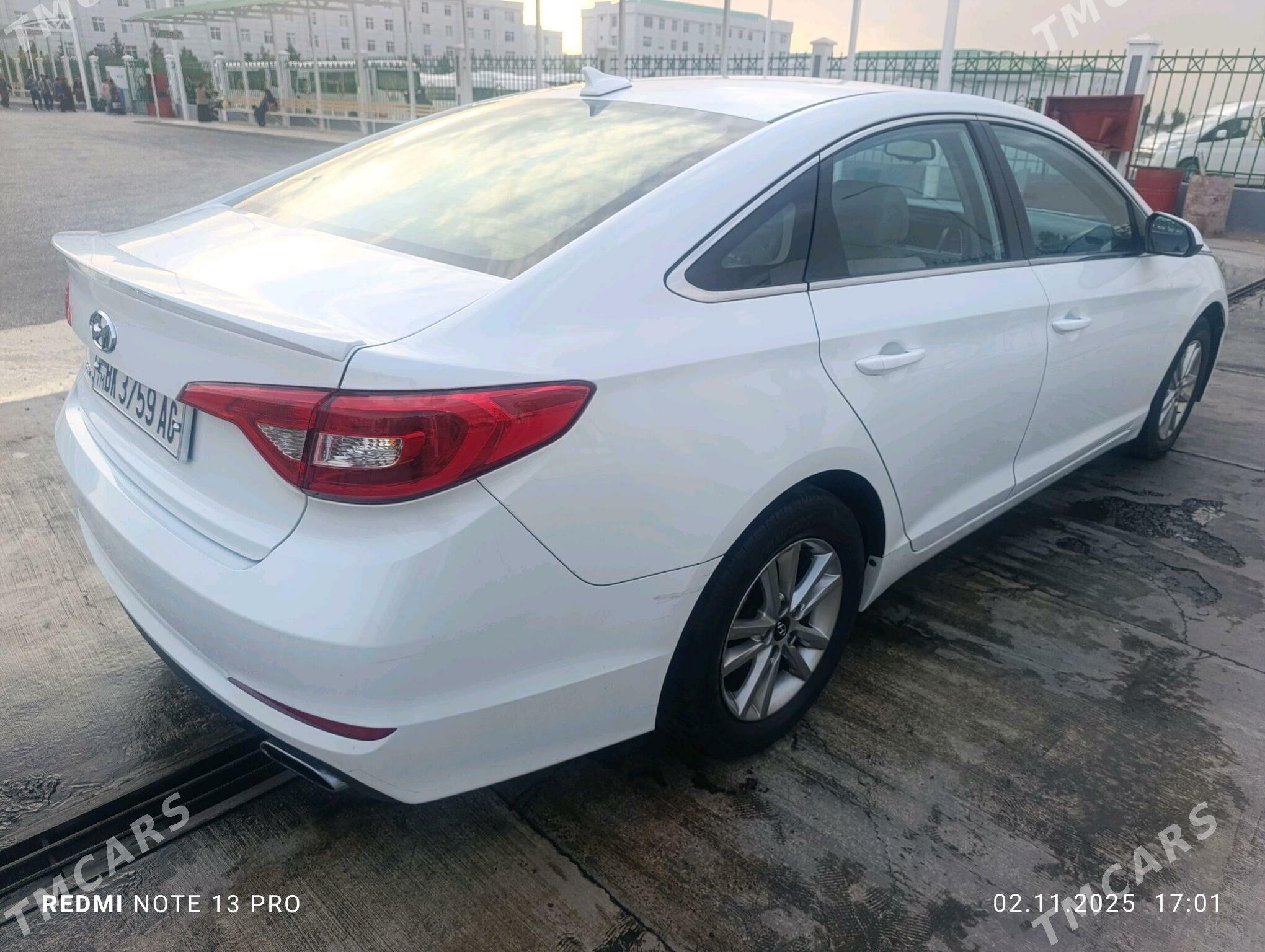 Hyundai Sonata 2015 - 175 000 TMT - Ашхабад - img 4