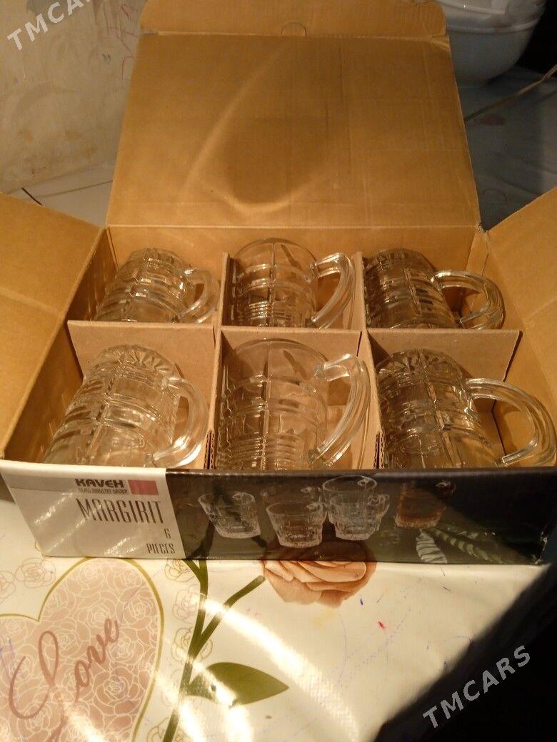 Посуда новая, стеклянная. - Мары - img 8