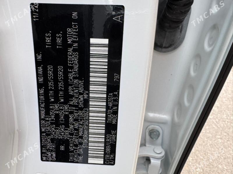 Toyota Highlander 2023 - 720 000 TMT - Ашхабад - img 6