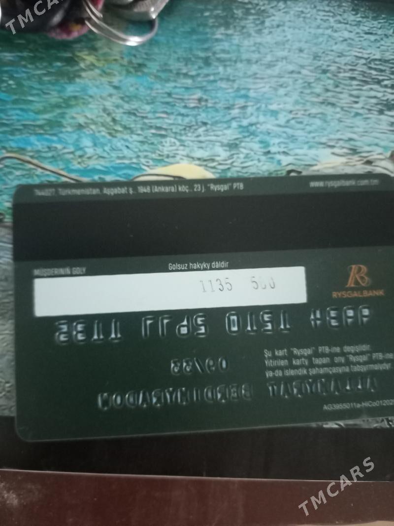 kart tapyldy Rysgal bank - Tejen - img 2