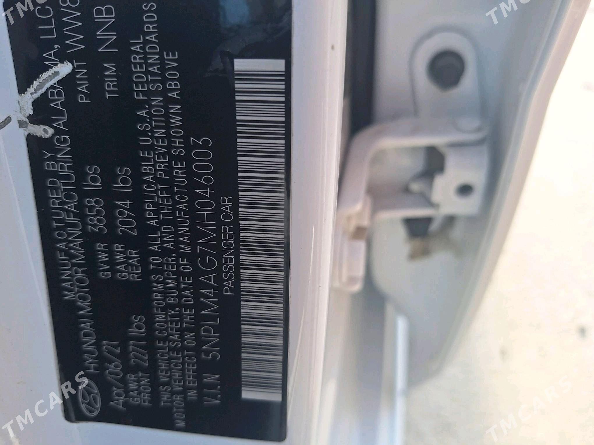 Hyundai Elantra 2021 - 255 000 TMT - Ашхабад - img 7