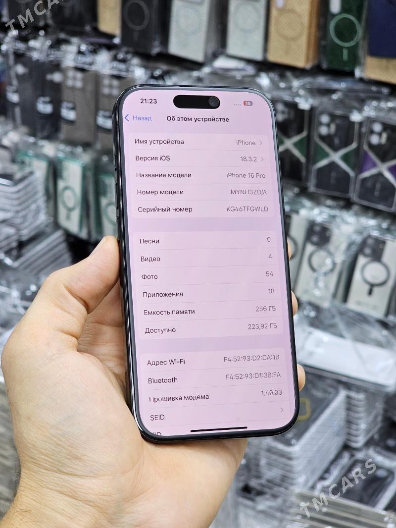 iPhone 16 Pro 256Gb 100% - Aşgabat - img 9