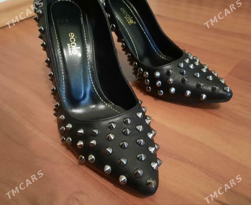 Туфли с шипами кожанные - Aşgabat - img 3