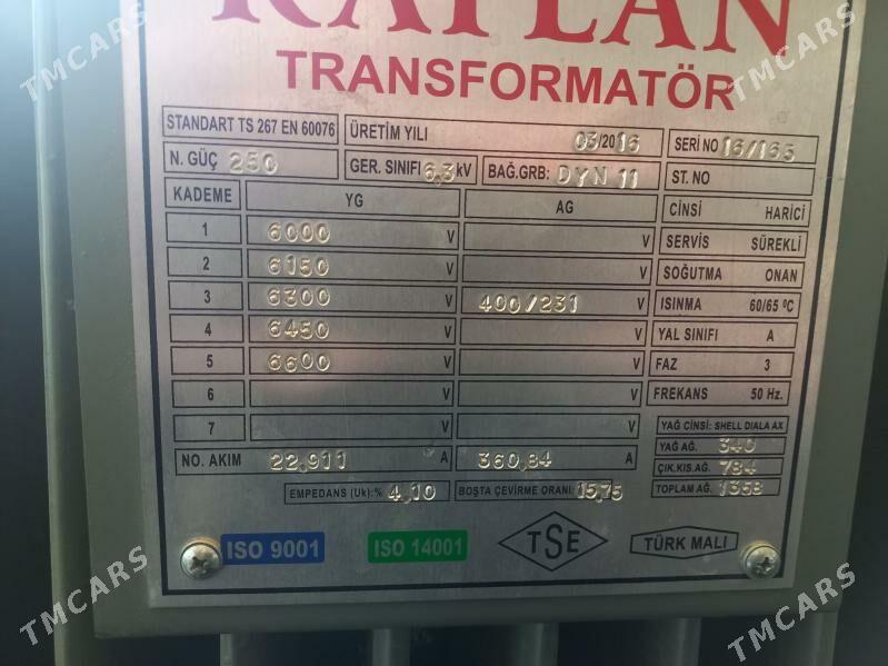 Transformator 6 lyk. - Ашхабад - img 3