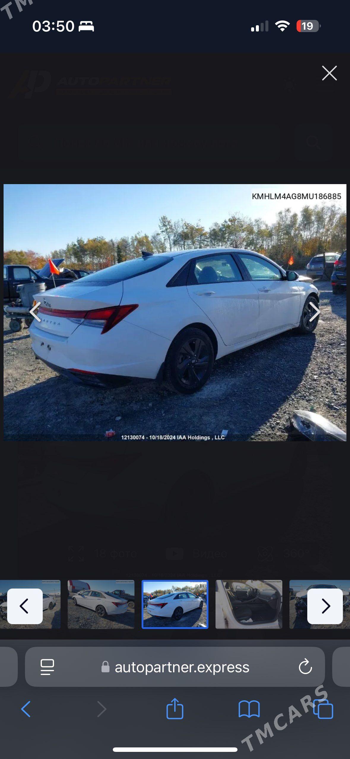 Hyundai Elantra 2021 - 265 000 TMT - Aşgabat - img 9