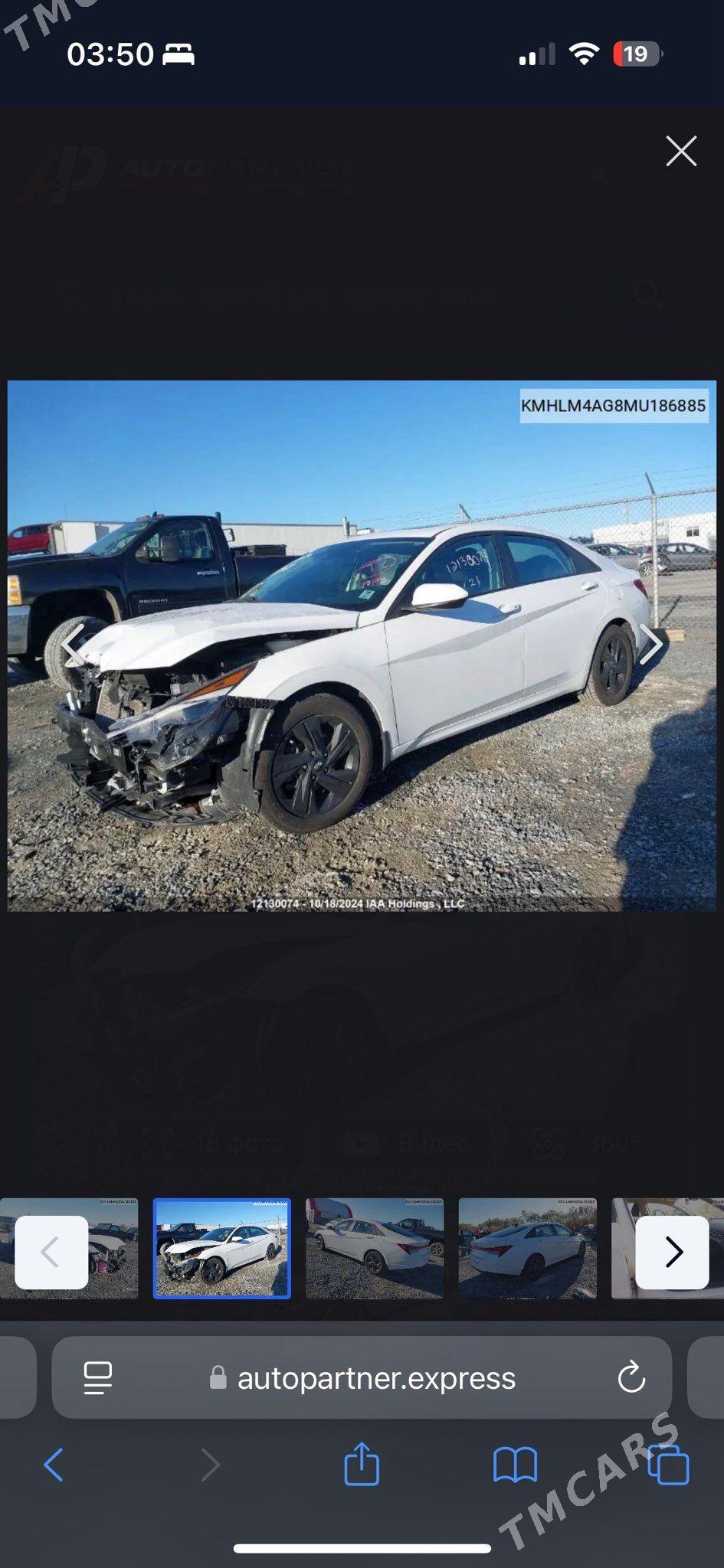 Hyundai Elantra 2021 - 265 000 TMT - Aşgabat - img 8