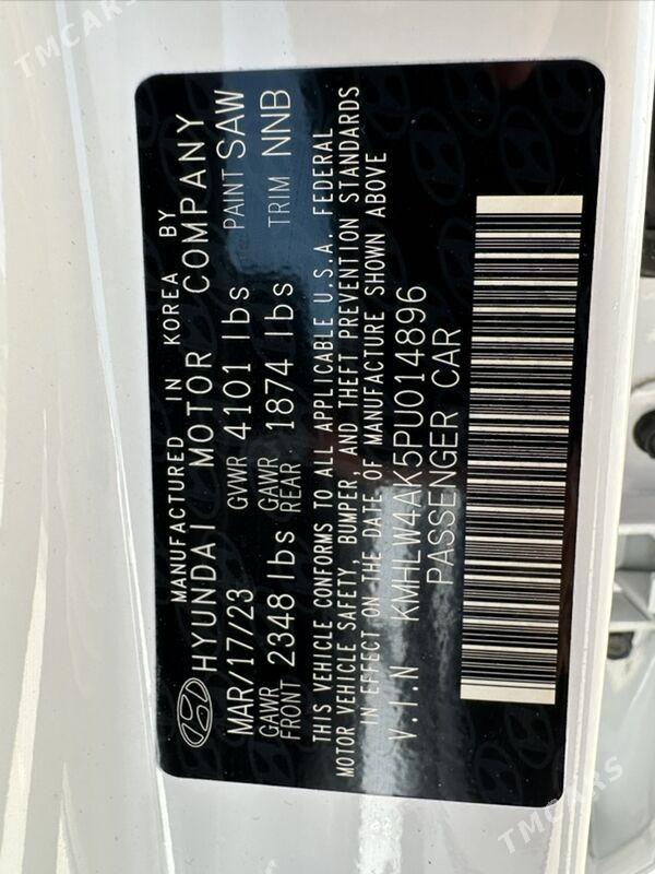 Hyundai Elantra 2023 - 320 000 TMT - Aşgabat - img 6