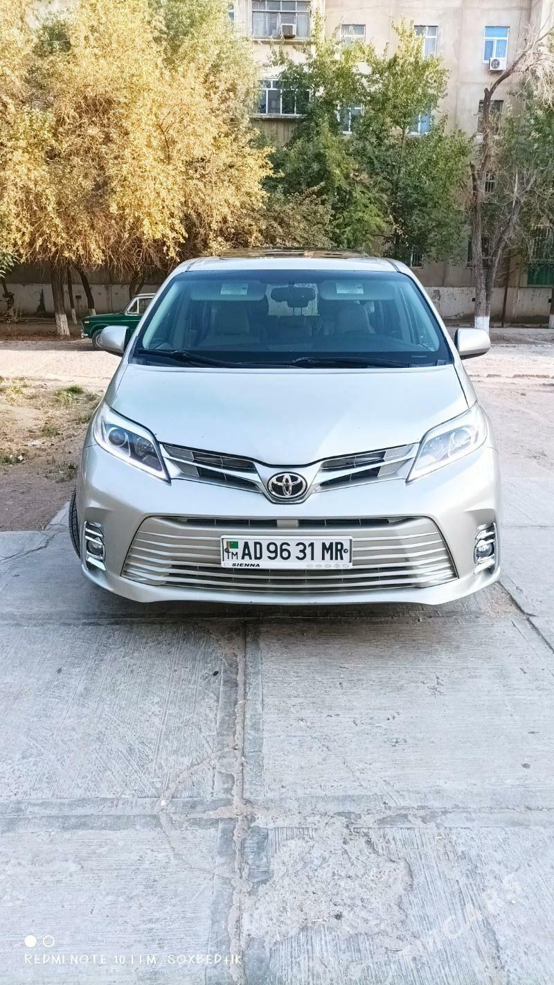 Toyota Sienna 2017 - 430 000 TMT - Мары - img 2