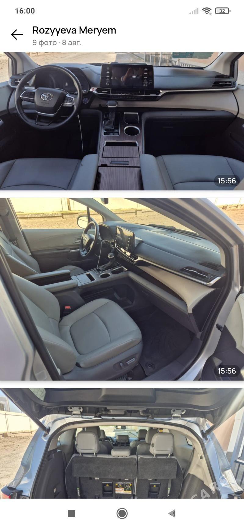 Toyota Sienna 2021 - 480 000 TMT - Дянев - img 4