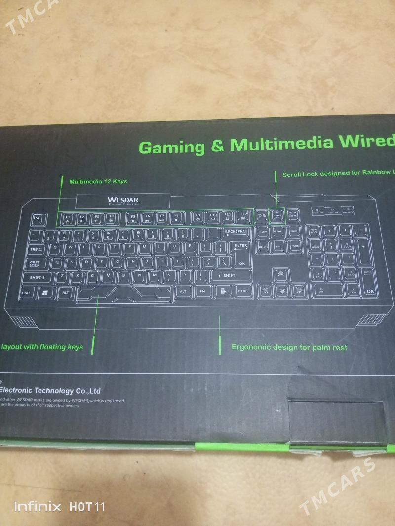 Клавиатура. "Wesdar" - Туркменабат - img 5