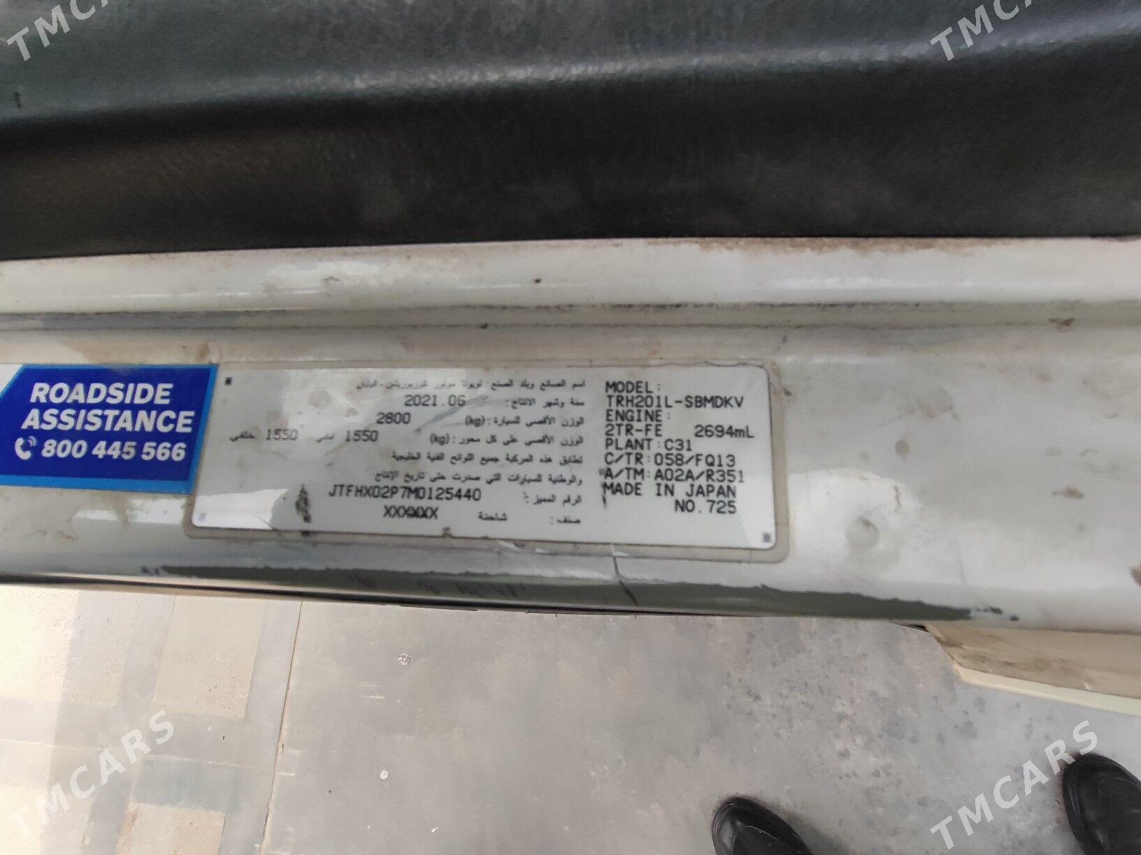 Toyota Hiace 2021 - 350 000 TMT - Mary - img 7