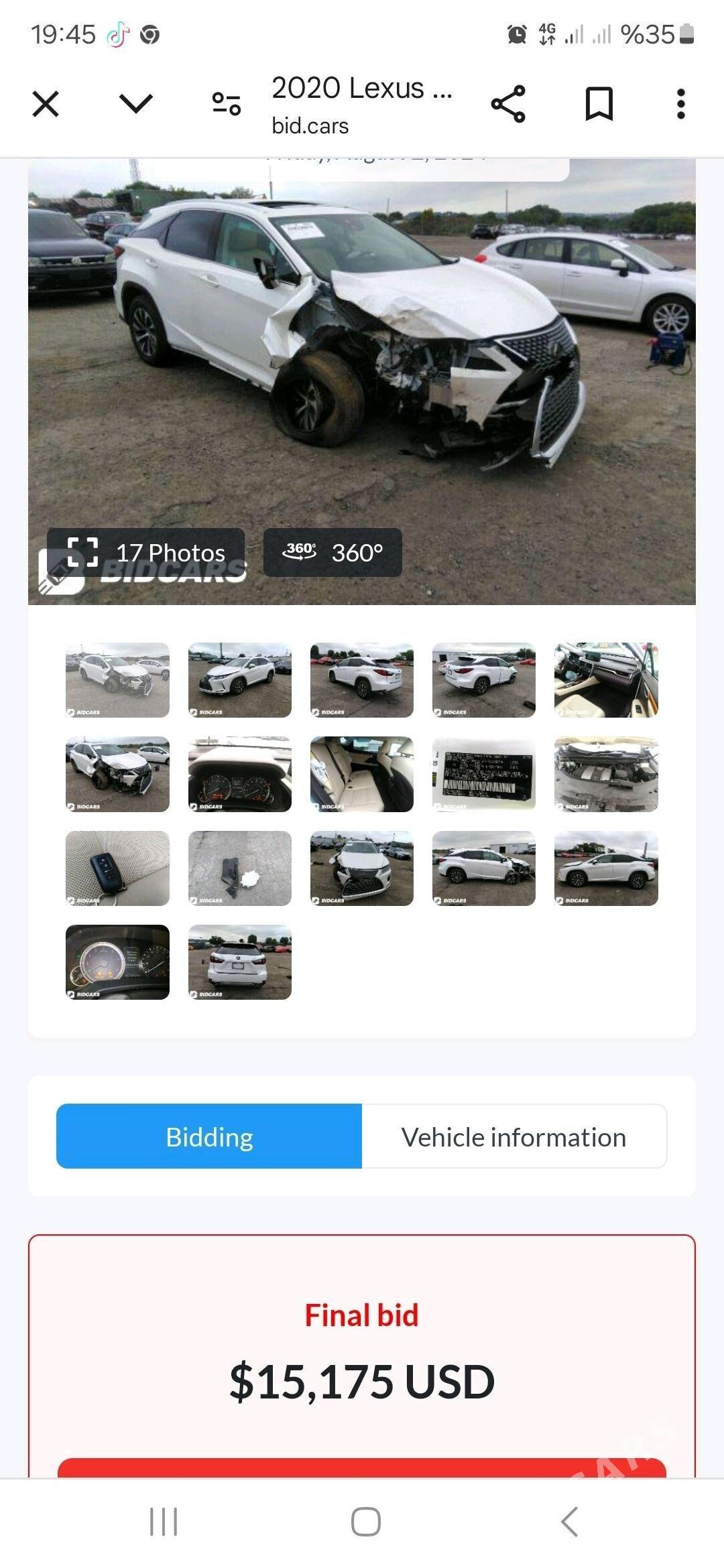 Lexus RX 350 2020 - 620 000 TMT - Мары - img 8