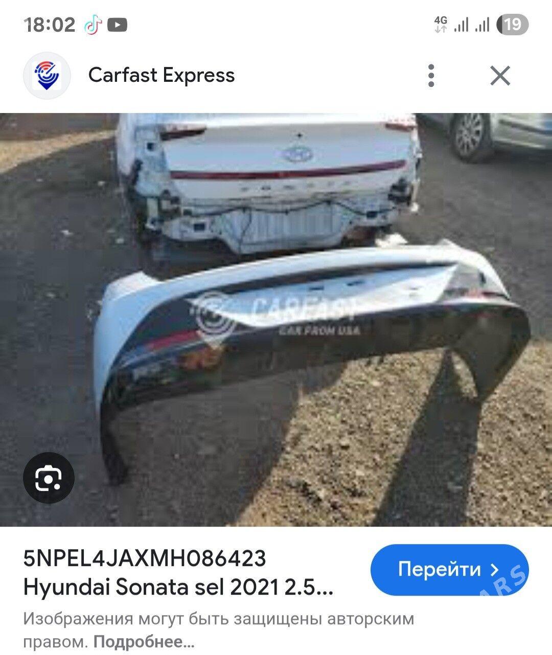 Hyundai Sonata 2021 - 280 000 TMT - Ашхабад - img 4