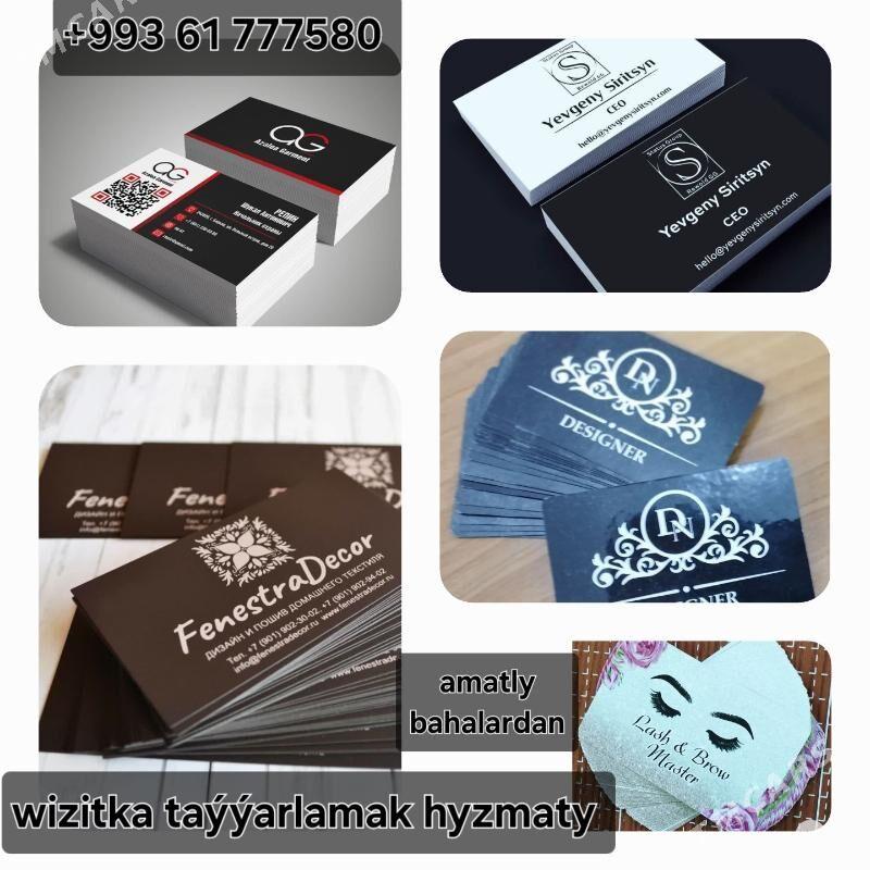 wizitk nakleyka stiker tiketka - Ашхабад - img 2