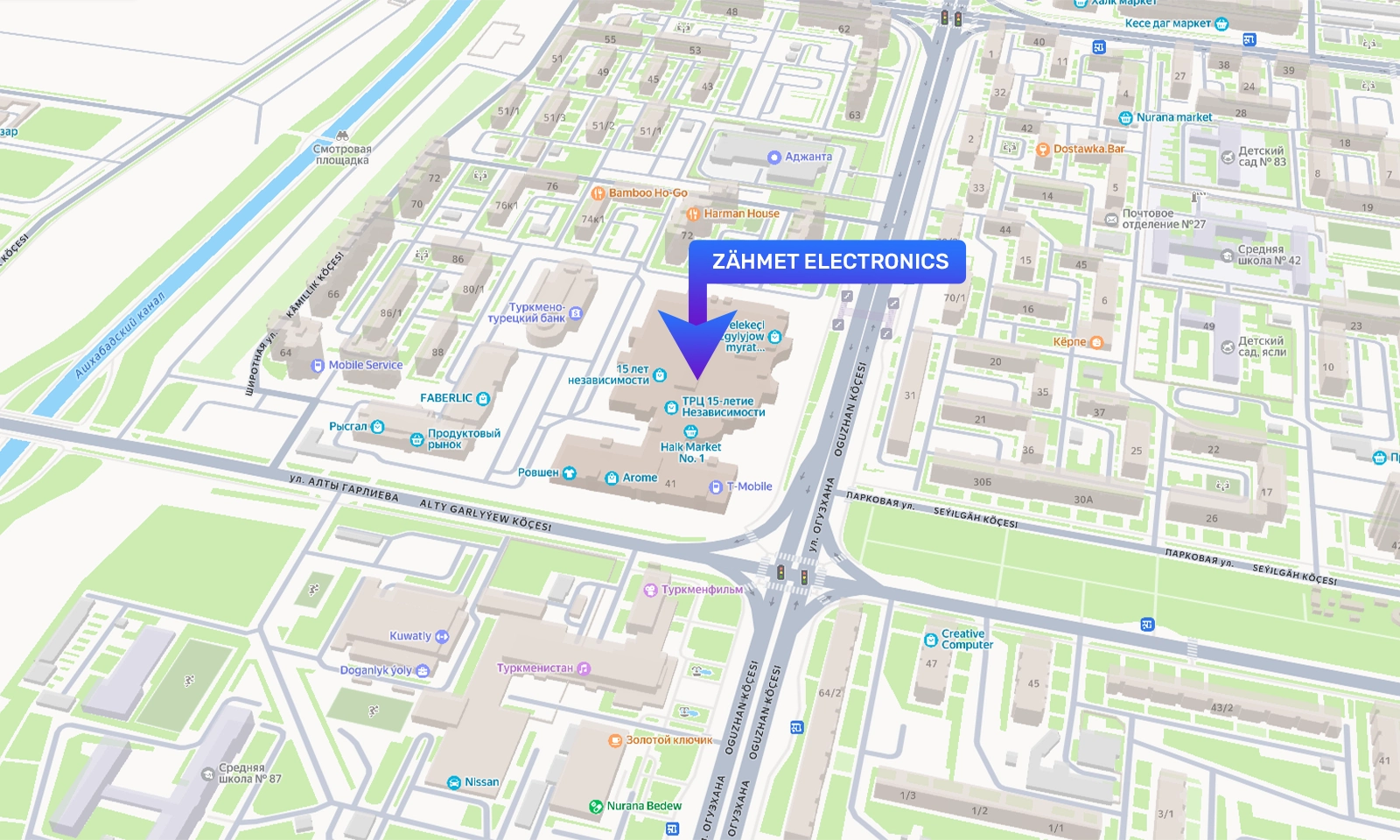 ZÄHMET ELECTRONICS Map Location