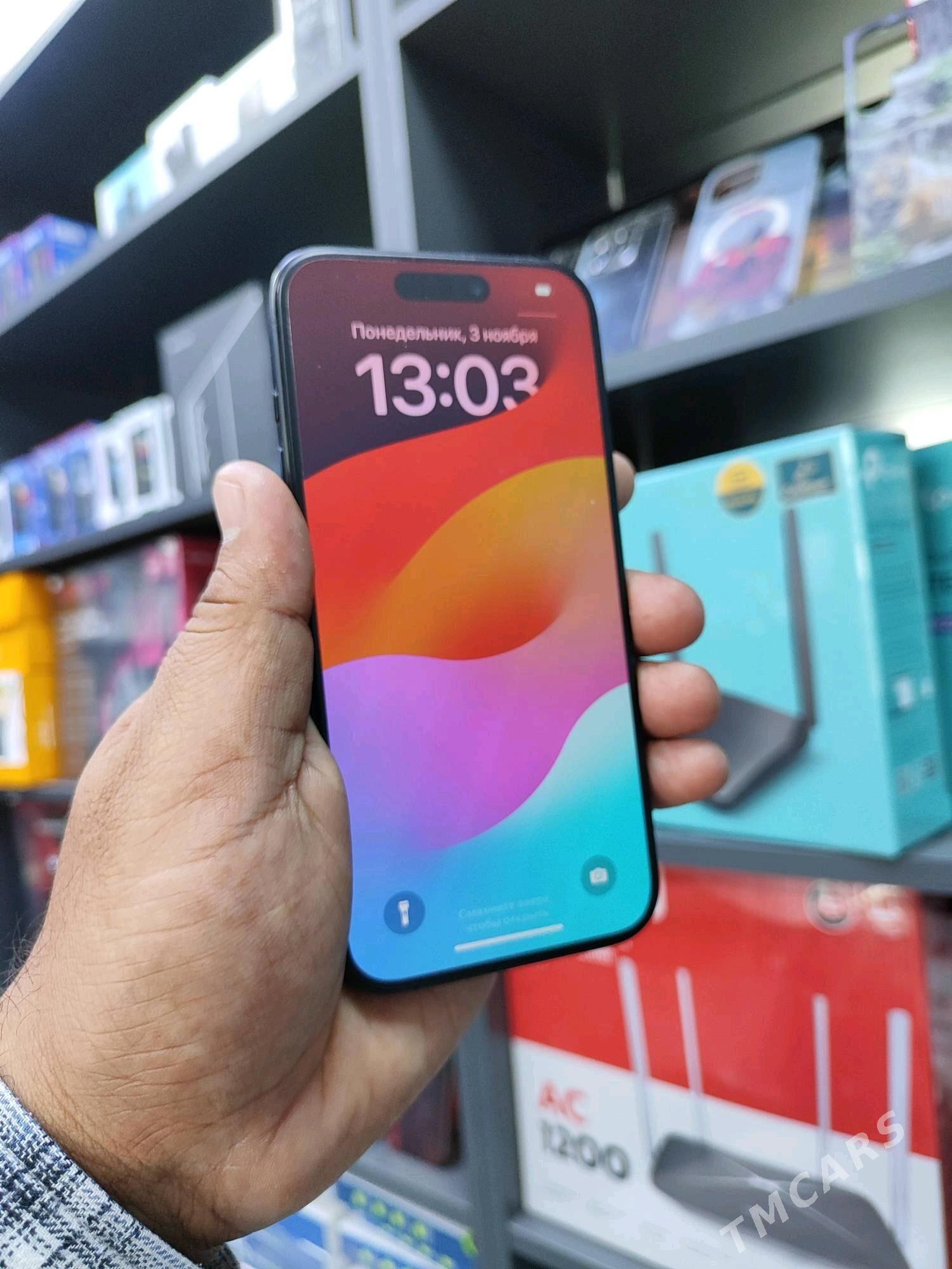 IPHONE 15 PRO 128GB  BLACK - Ашхабад - img 5