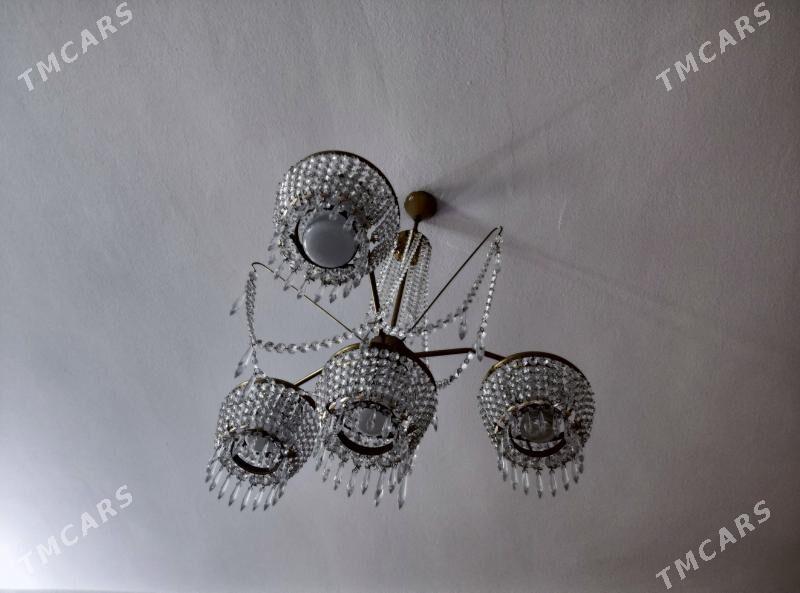 Люстра Чехословакия 4 плафона - Ашхабад - img 3