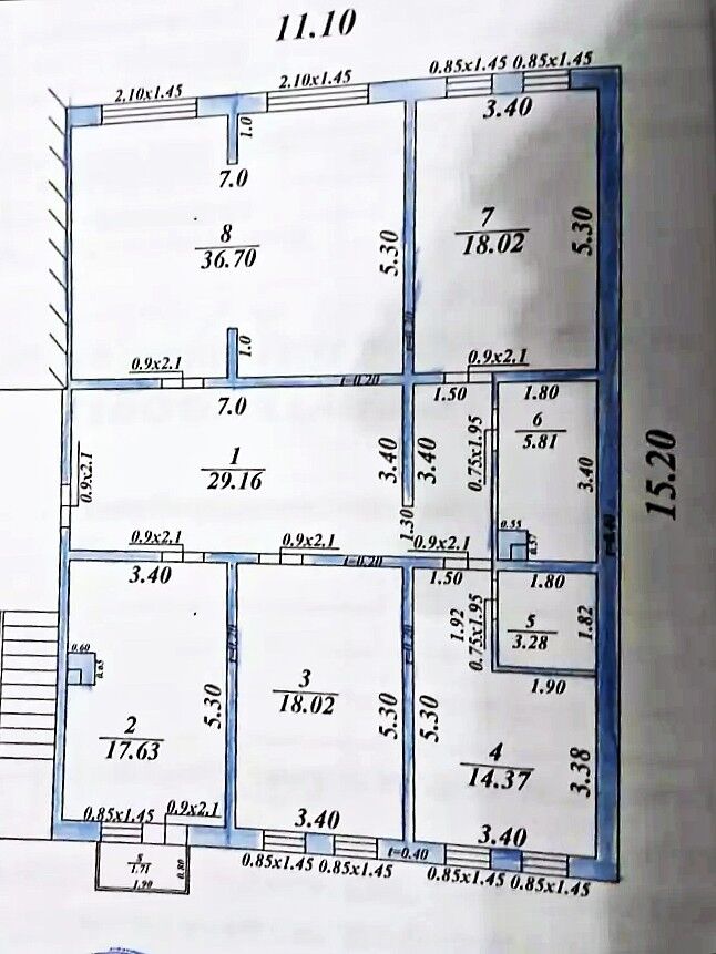 🪬Анау, 4 комнаты, 172м² - Aşgabat - img 2