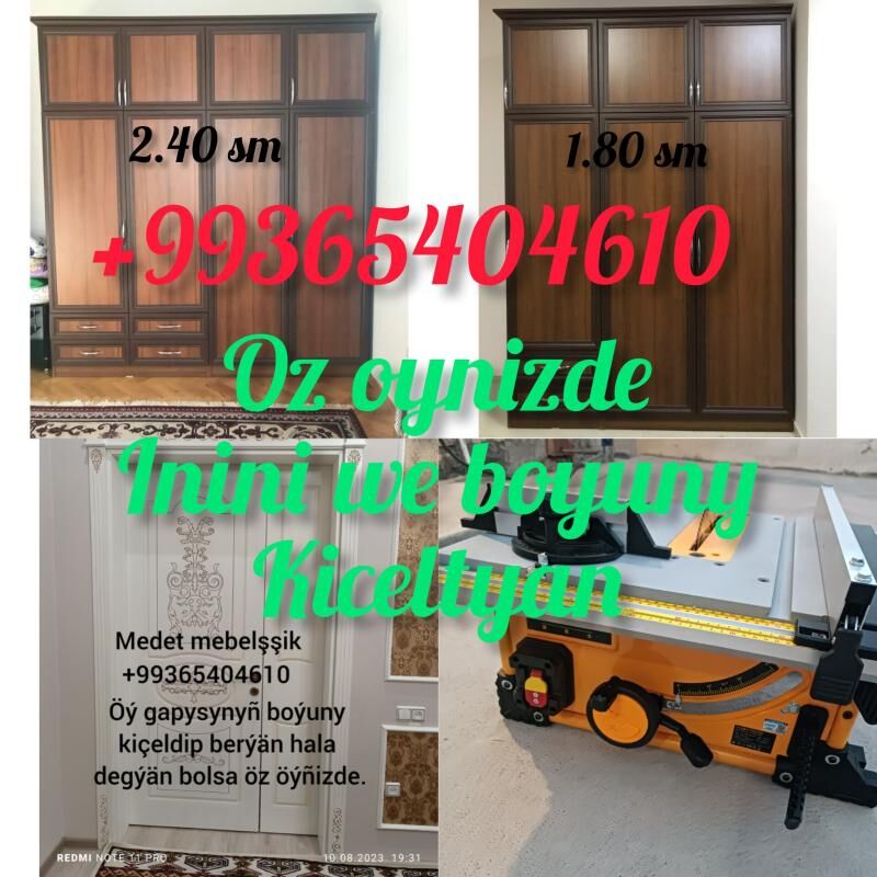 Mebel ussa gocurme sokme duzme - Aşgabat - img 10