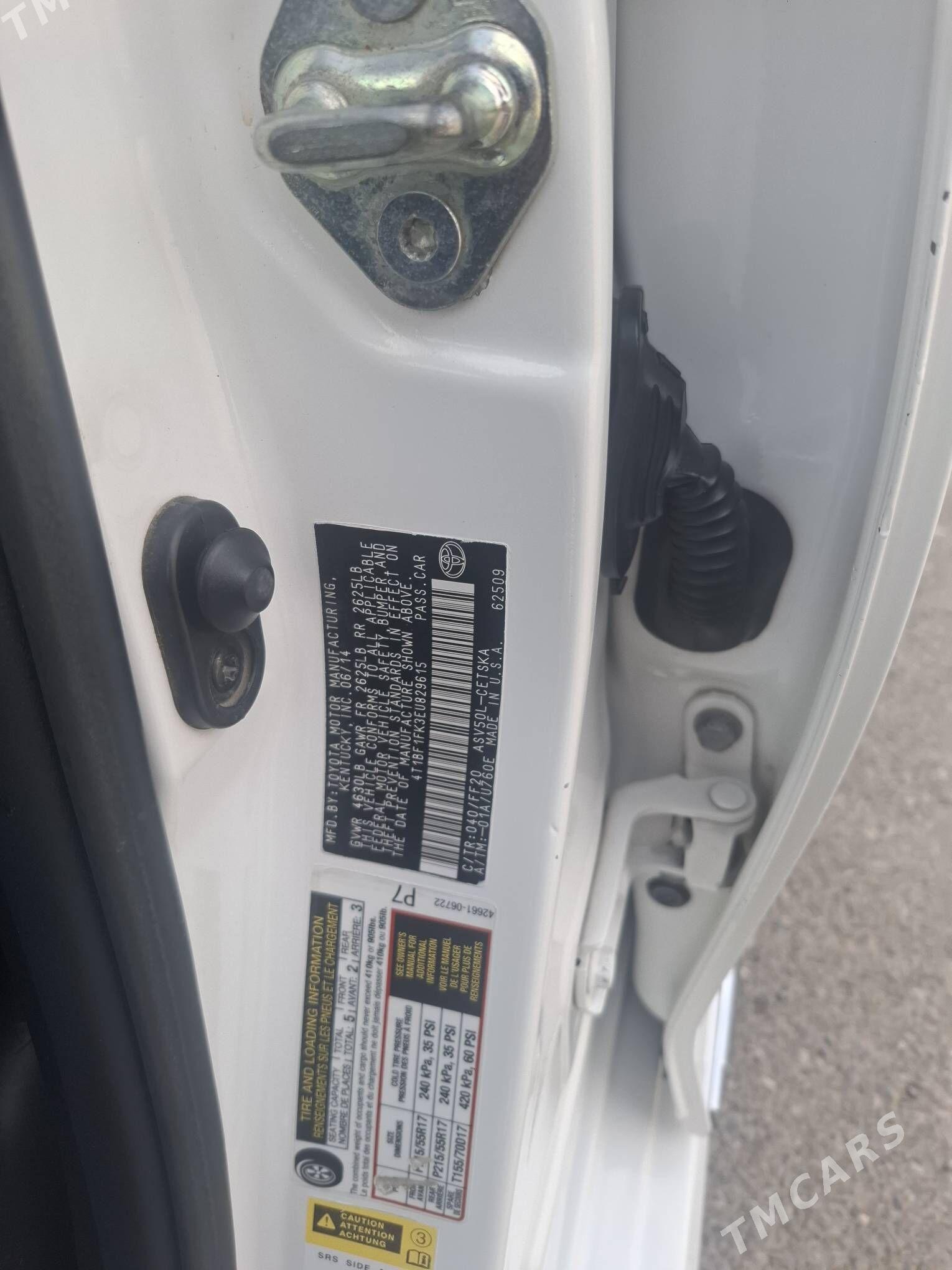 Toyota Camry 2014 - 240 000 TMT - 15-nji tapgyr - img 6