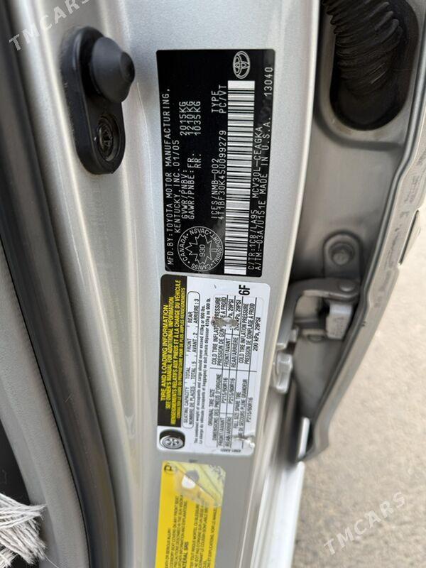 Toyota Camry 2005 - 263 000 TMT - Aşgabat - img 7