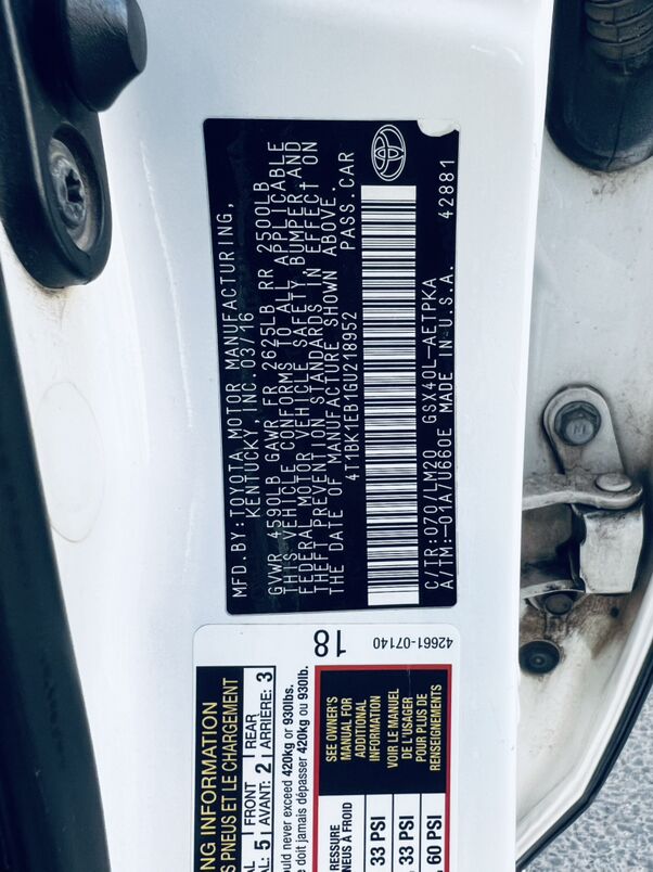 Toyota Avalon 2016 - 350 000 TMT - Mary - img 7