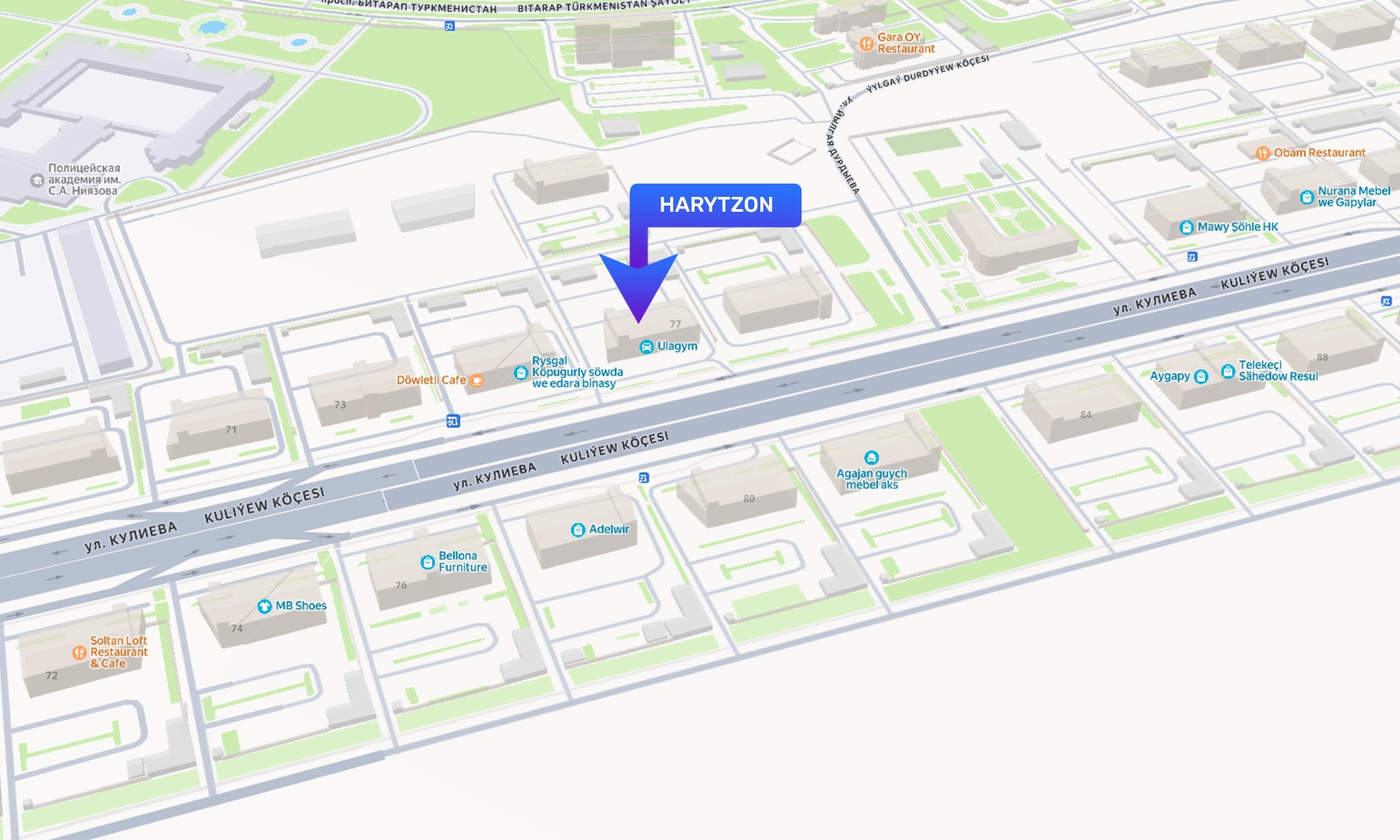 HARYTZON Map Location