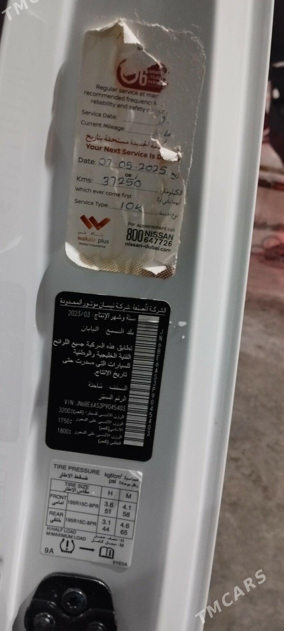 Nissan Urvan 2023 - 400 000 TMT - Baýramaly - img 10