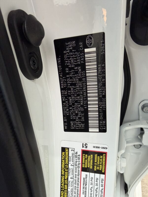 Toyota Camry 2022 - 330 000 TMT - Balkanabat - img 9