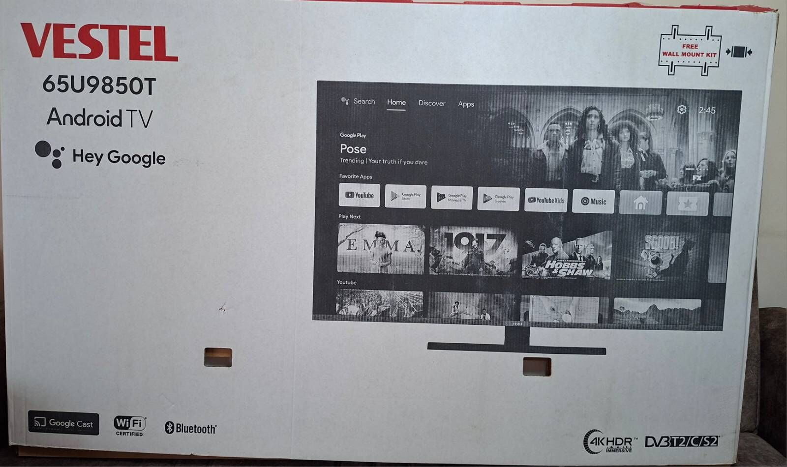 Vestel 65 android - Ашхабад - img 4