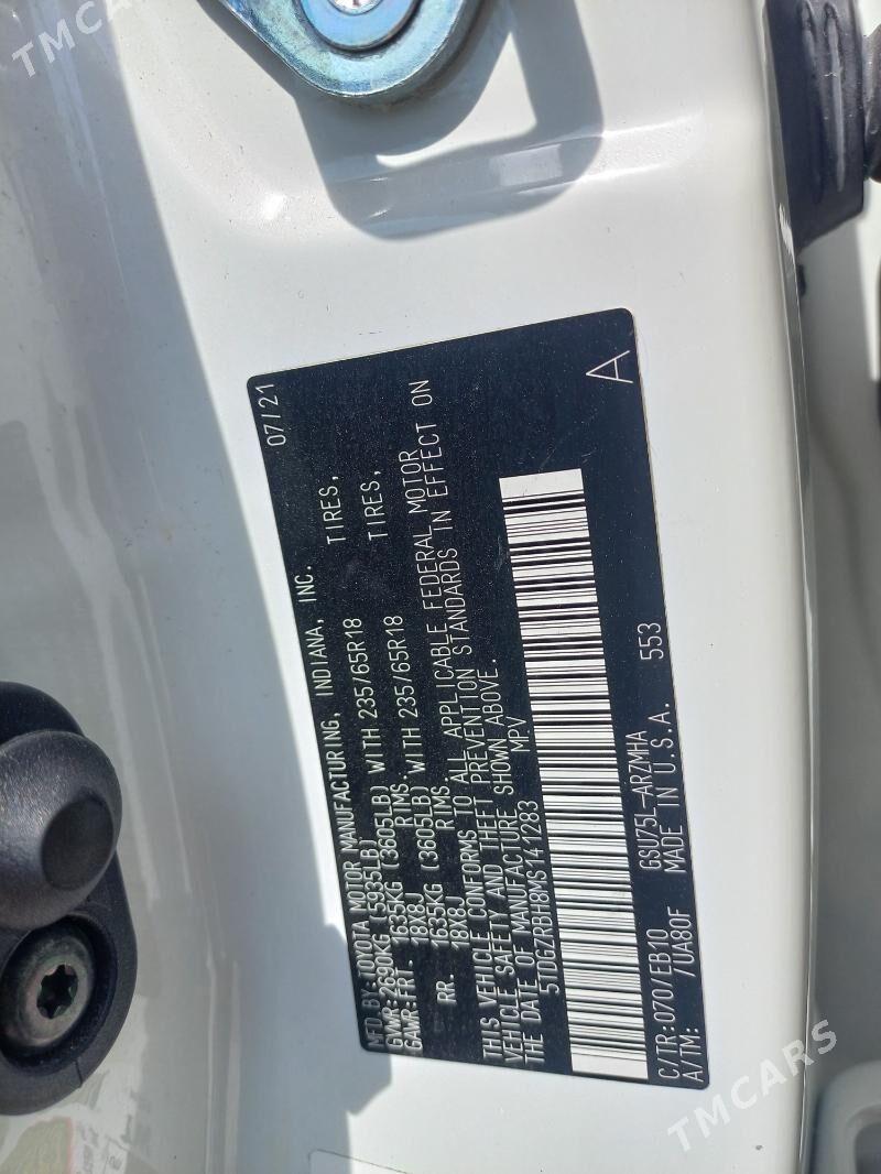 Toyota Highlander 2021 - 610 000 TMT - Aşgabat - img 10