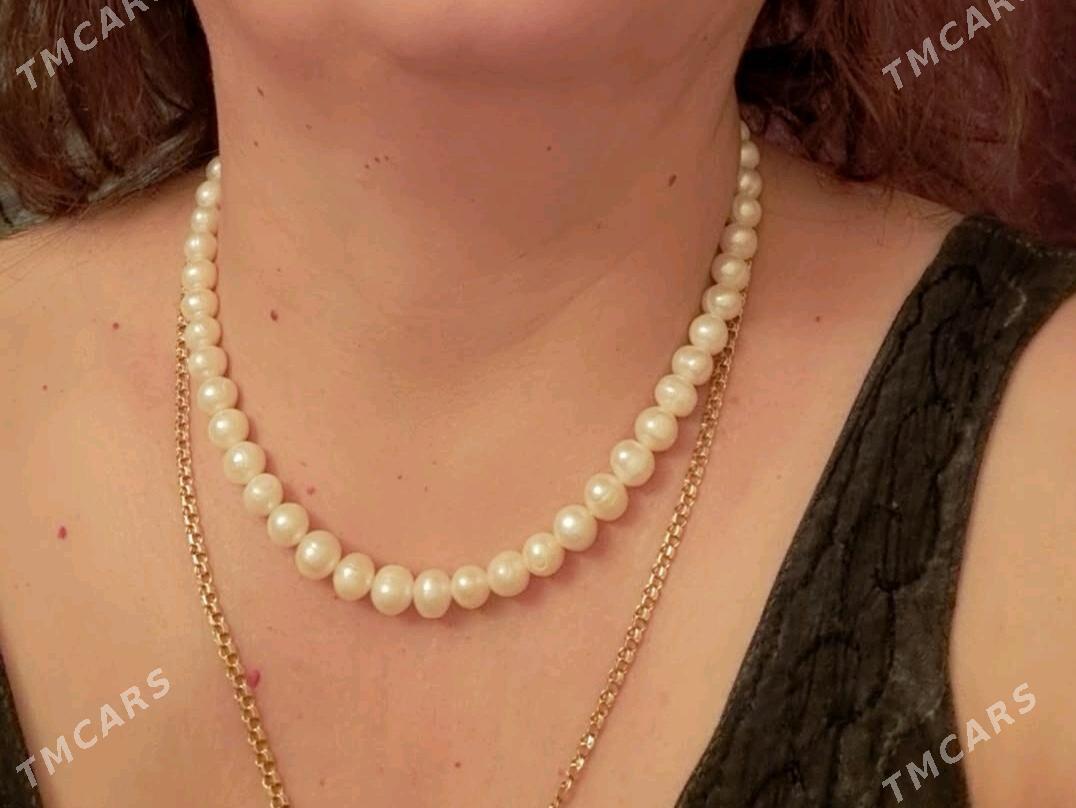 колье с жемчугом - Ak bugdaý etraby - img 2