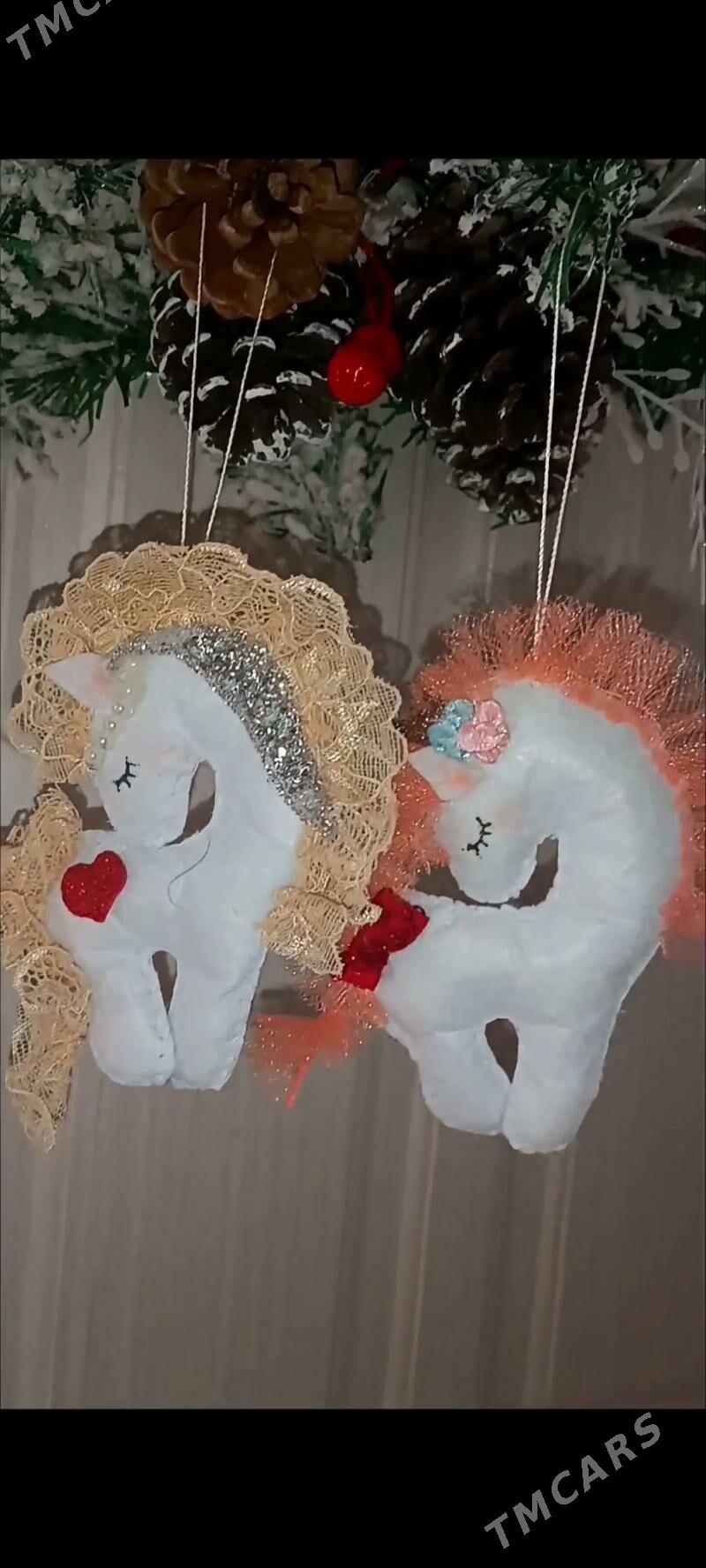 ёлочные игрушки ручной работы - Aşgabat - img 3