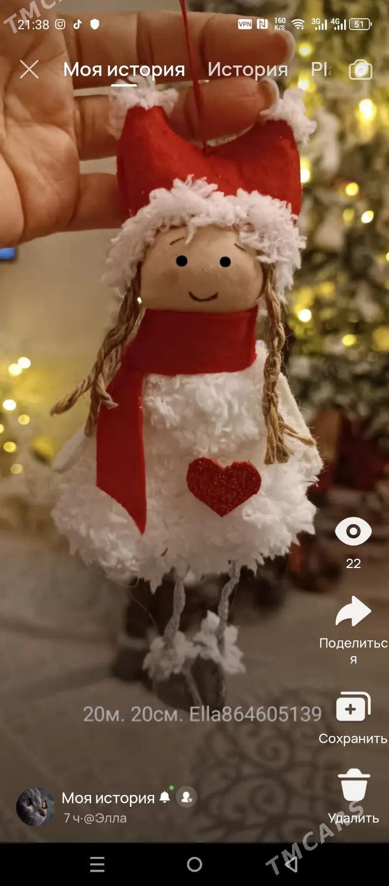 ёлочные игрушки ручной работы - Aşgabat - img 7