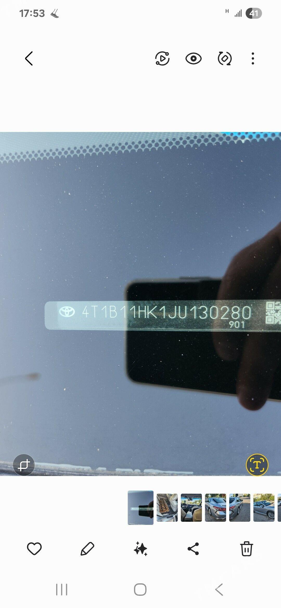 Toyota Camry 2018 - 330 000 TMT - Aşgabat - img 8