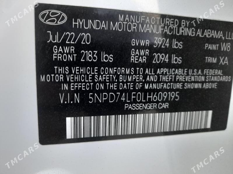 Hyundai Elantra 2020 - 245 000 TMT - Бузмеин ГРЭС - img 10