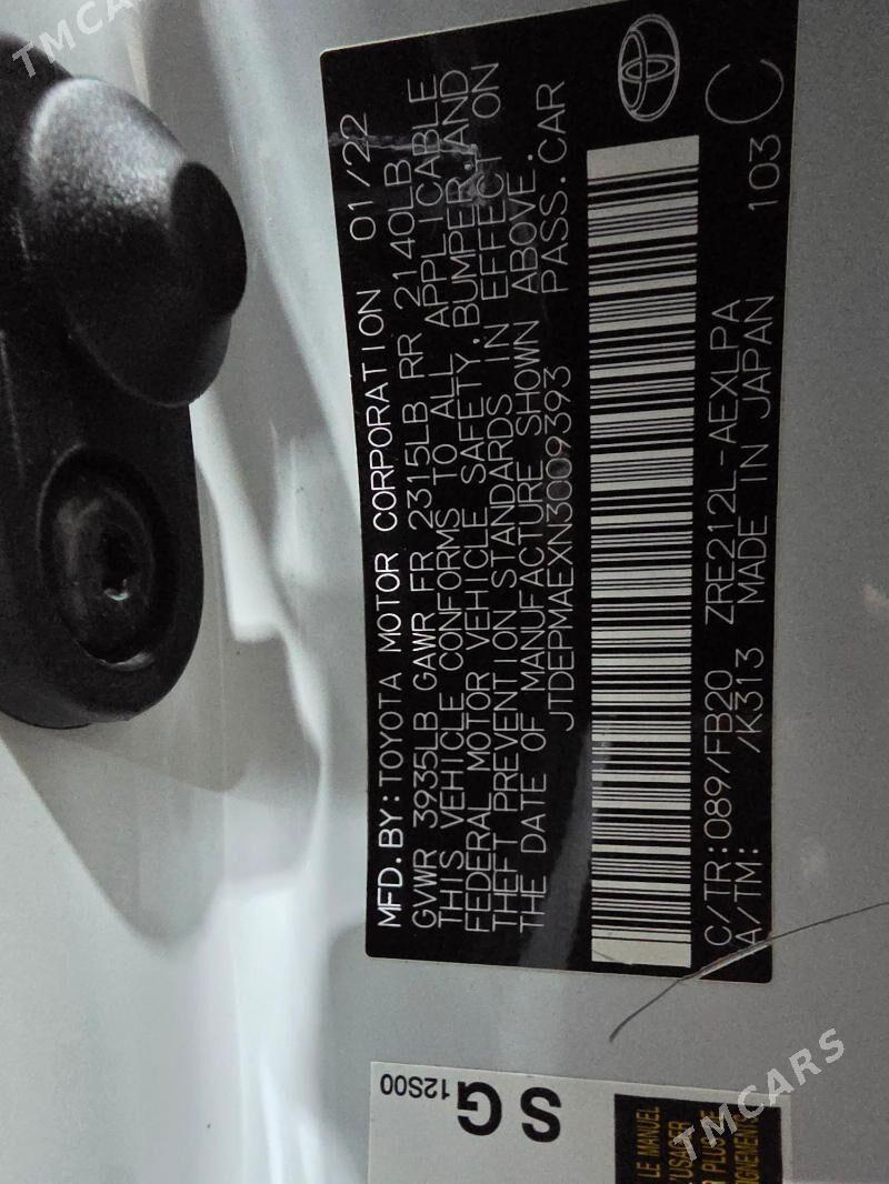 Toyota Corolla 2022 - 268 000 TMT - Büzmeýin - img 5